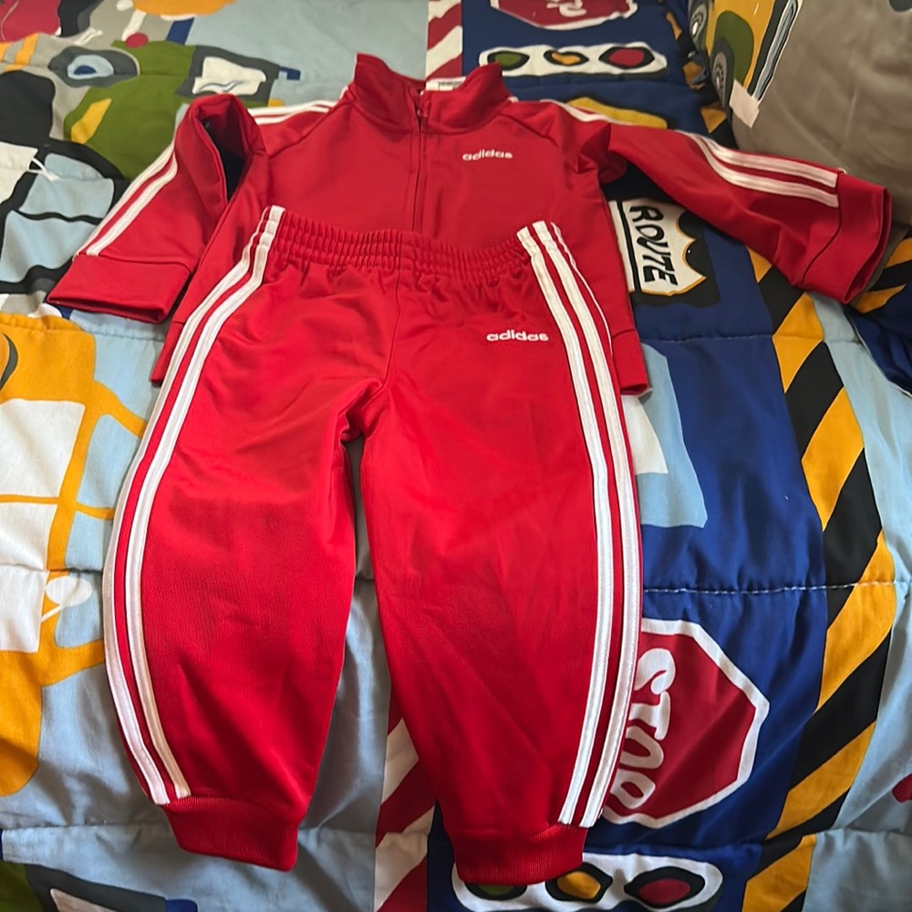 Adidas track suit